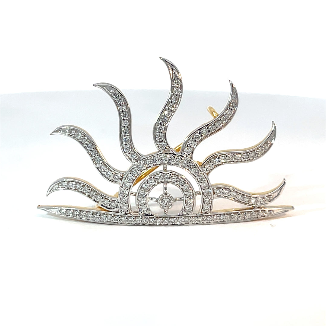 Sun Brooch