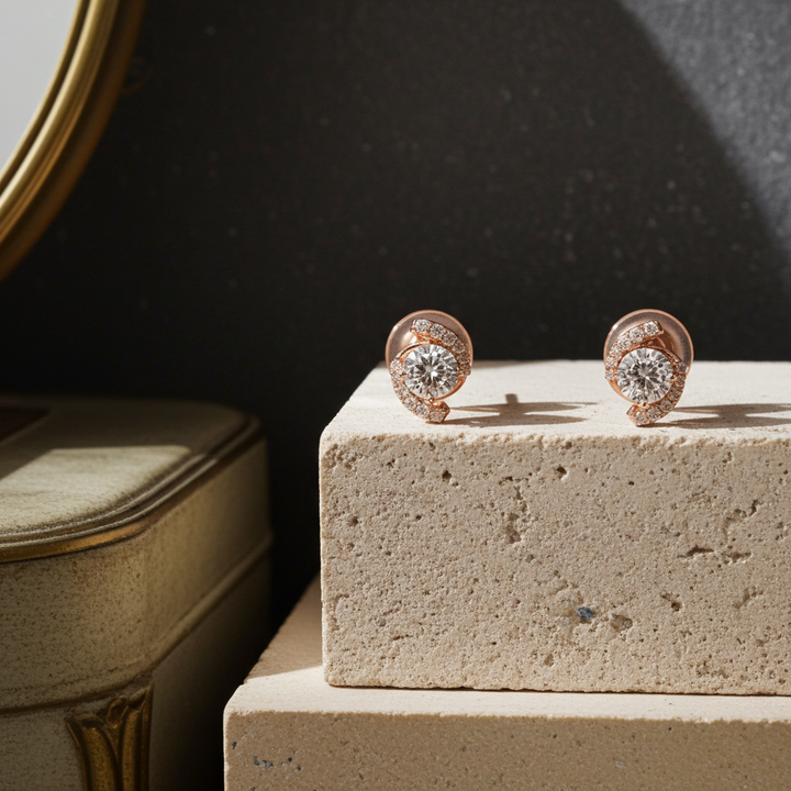 Solitaire Earring