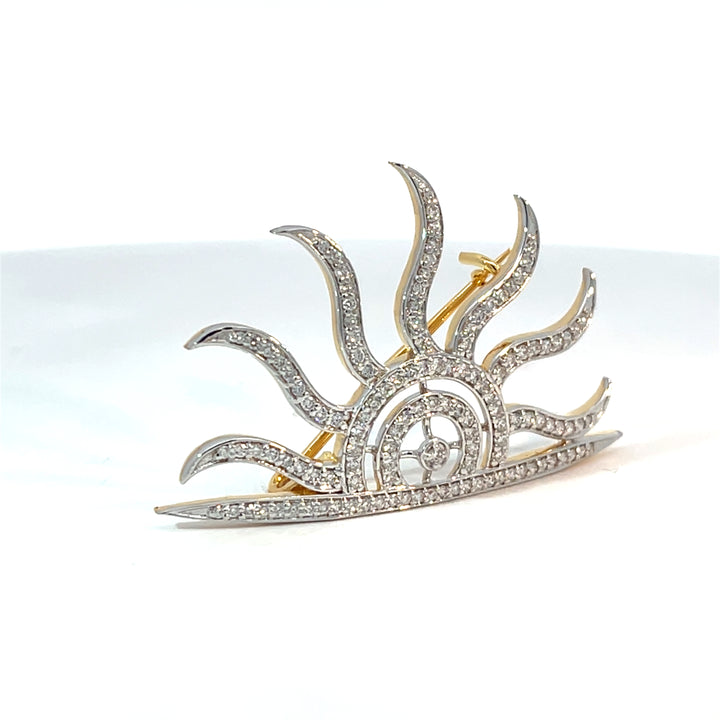 Sun Brooch