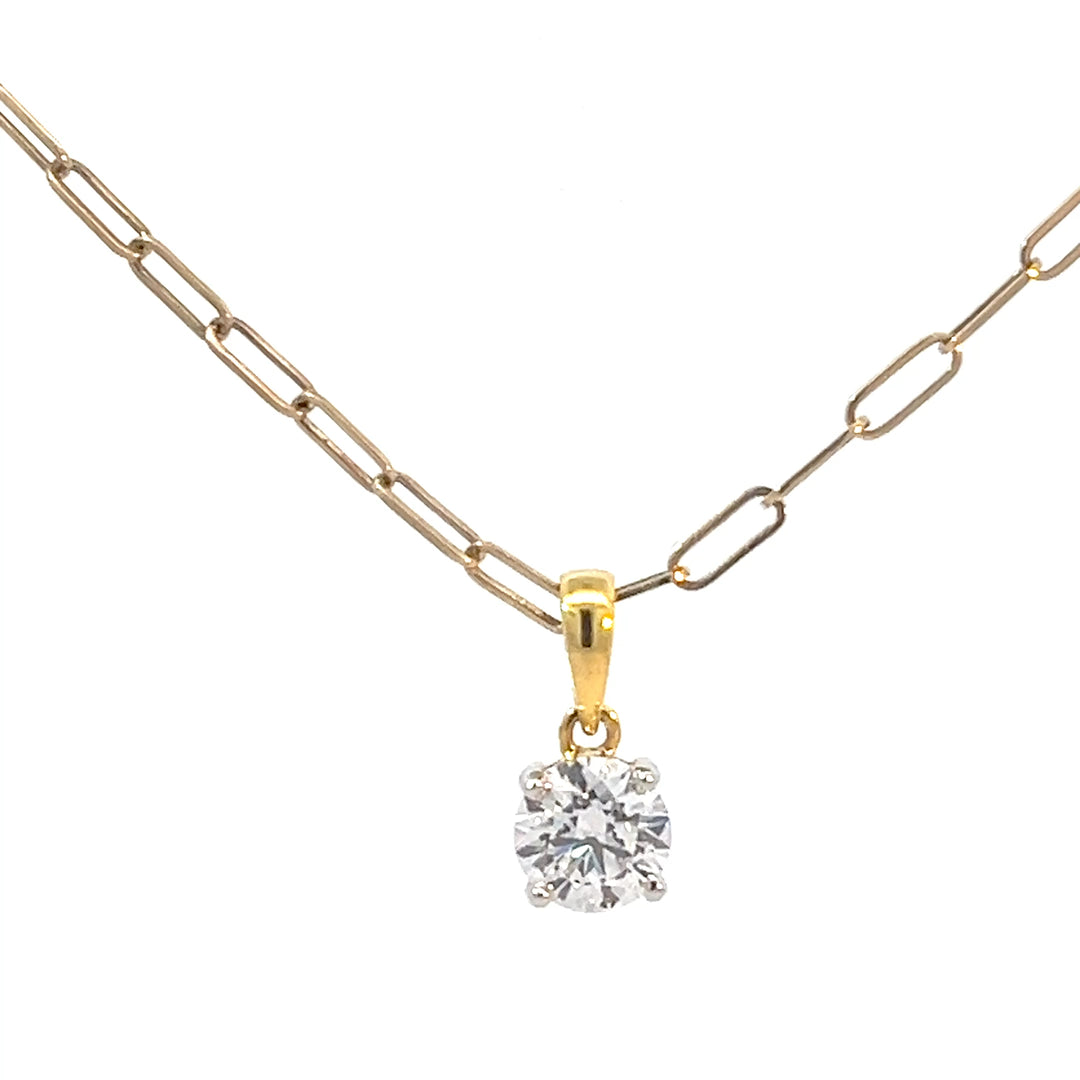 Lab Grown Diamond Necklace