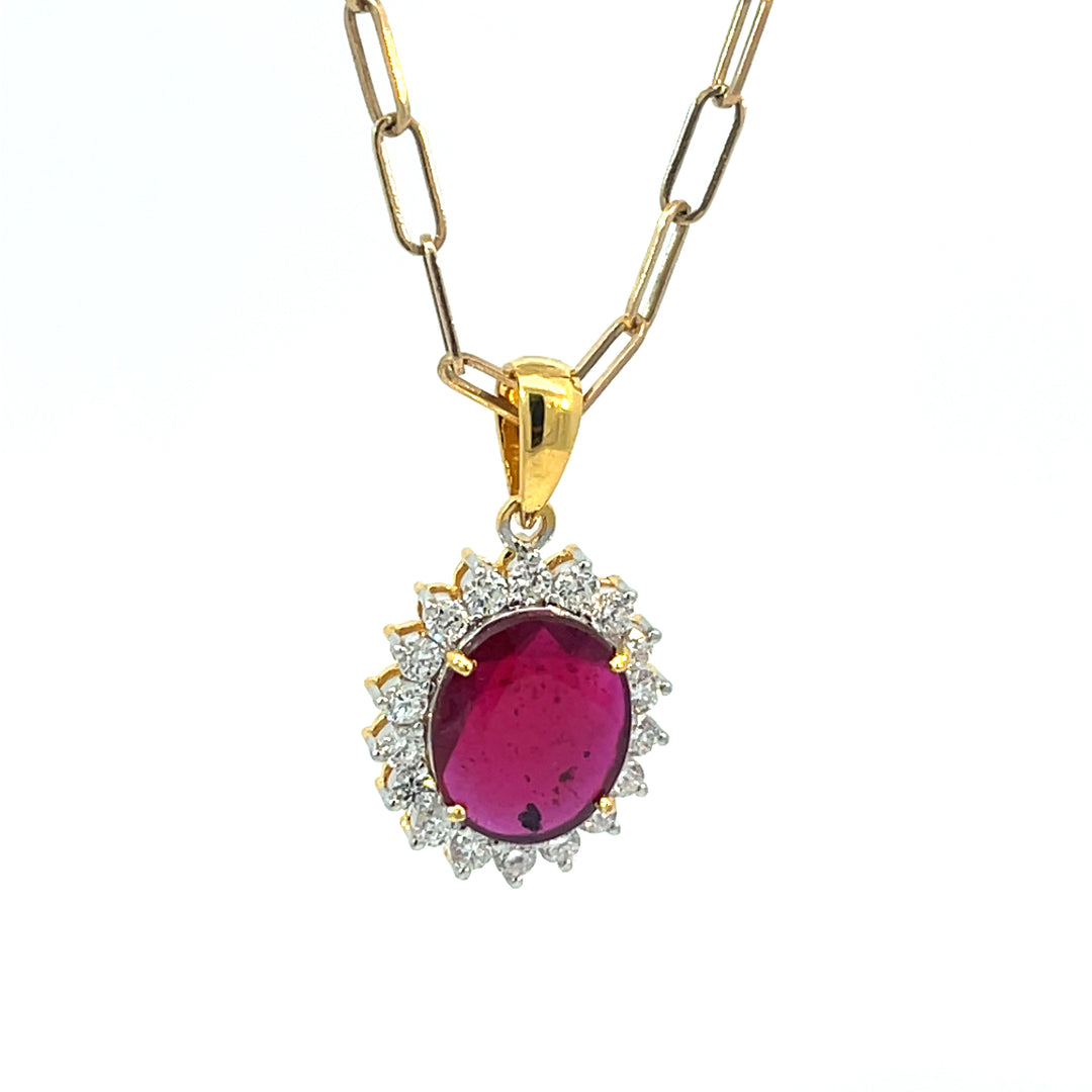 Lab Grown Diamond Necklace