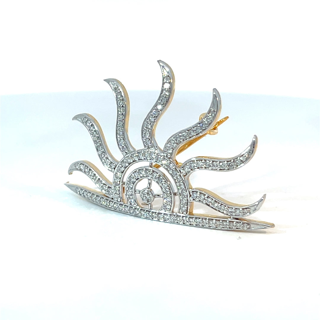 Sun Brooch