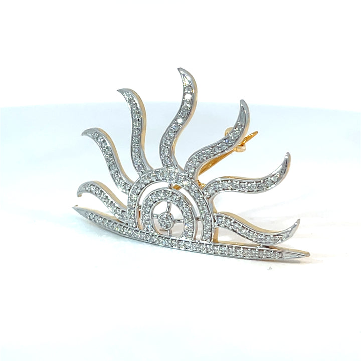 Sun Brooch