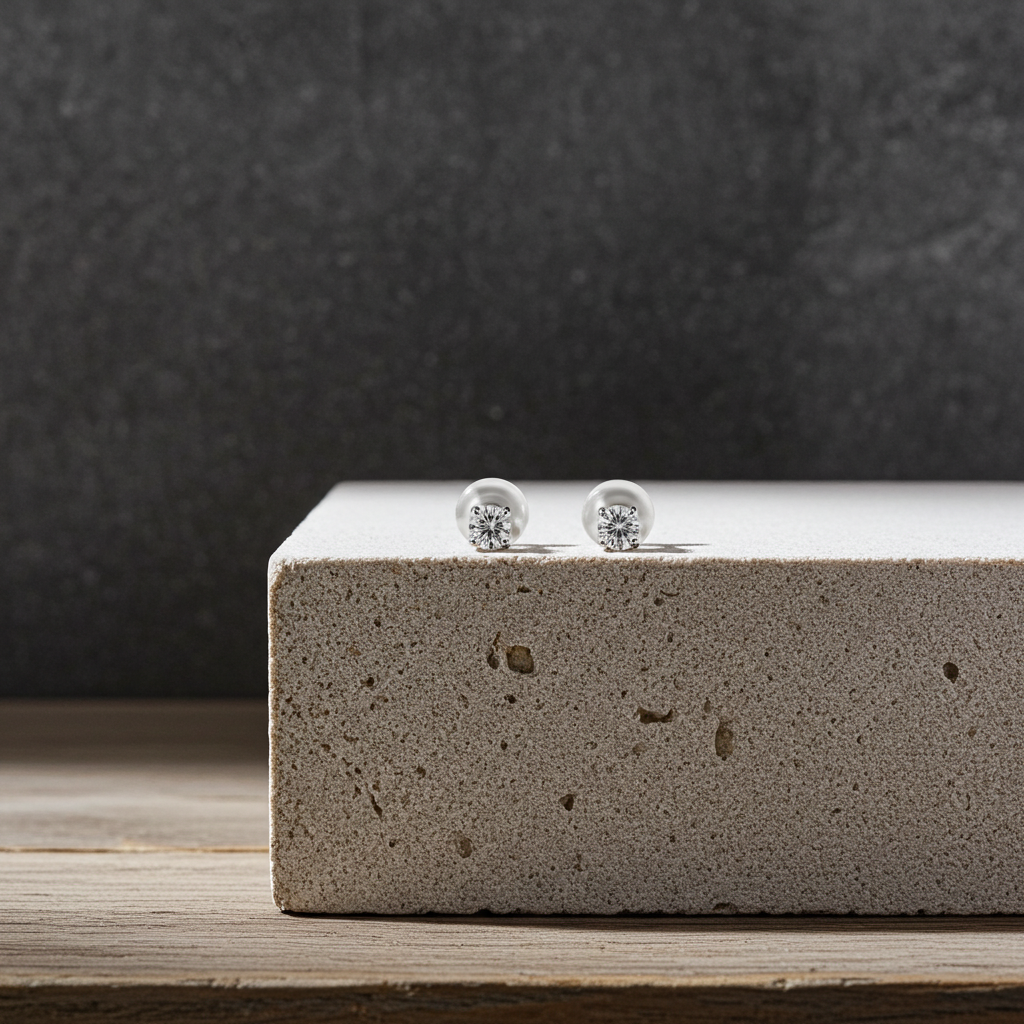 Solitaire Earring