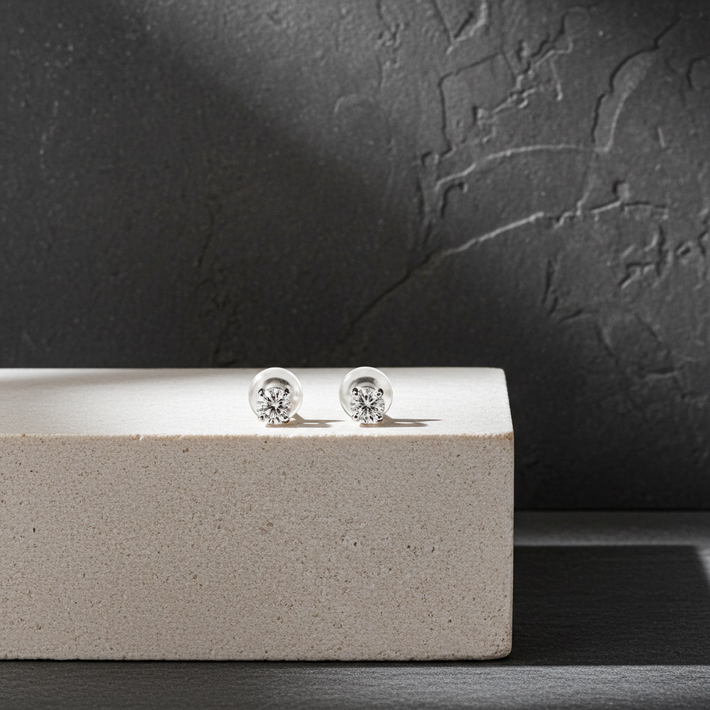 Solitaire Earring