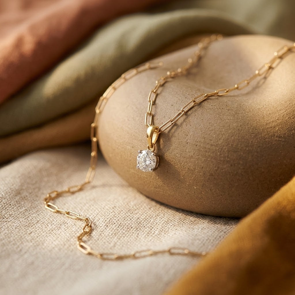 Lab Grown Diamond Necklace