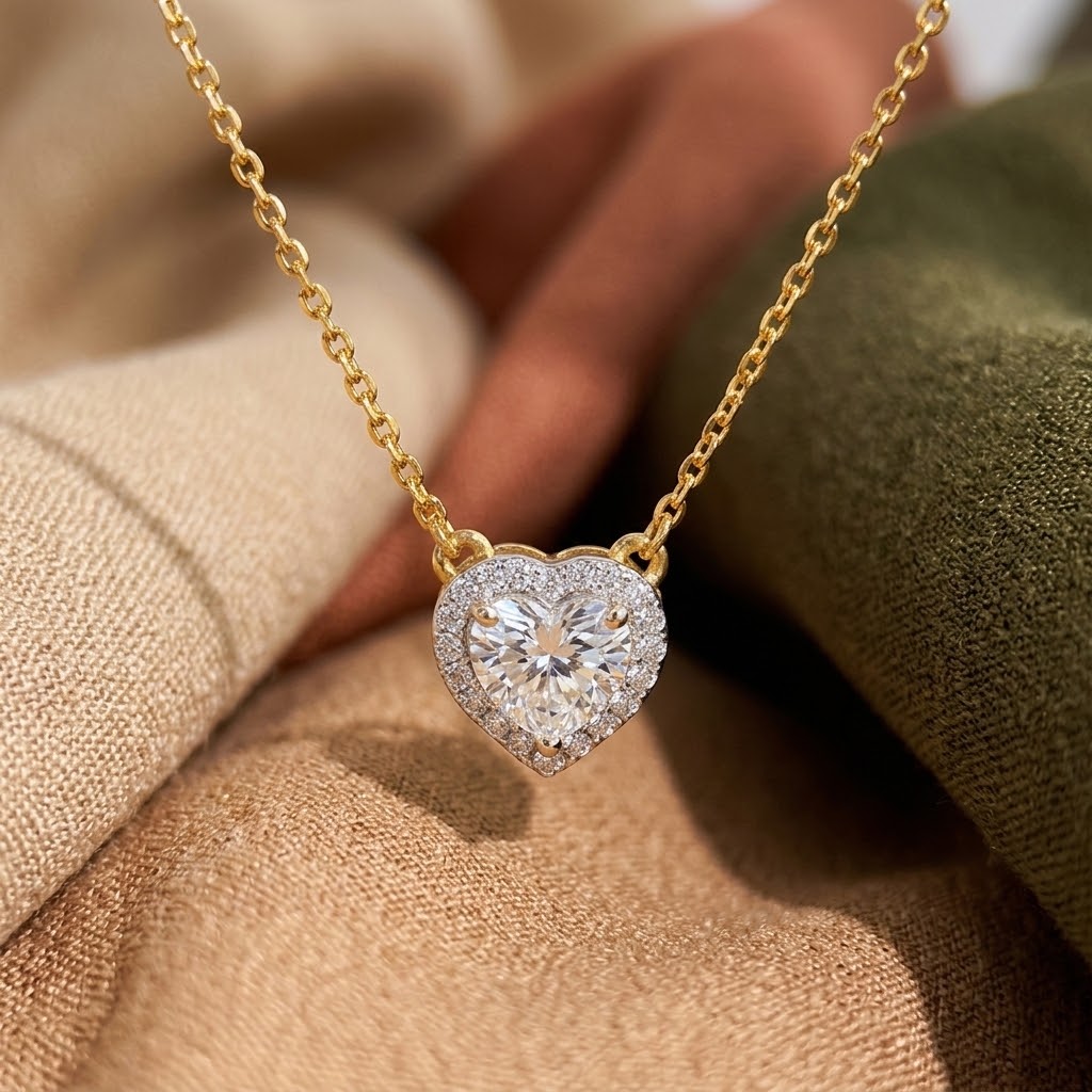 Lab Grown Diamond Necklace