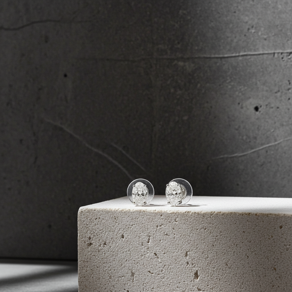 Solitaire Earring