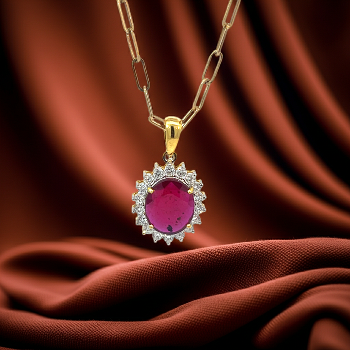 Lab Grown Diamond Necklace