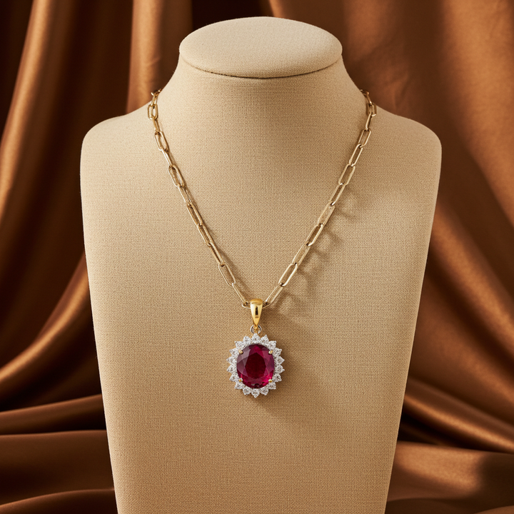Lab Grown Diamond Necklace