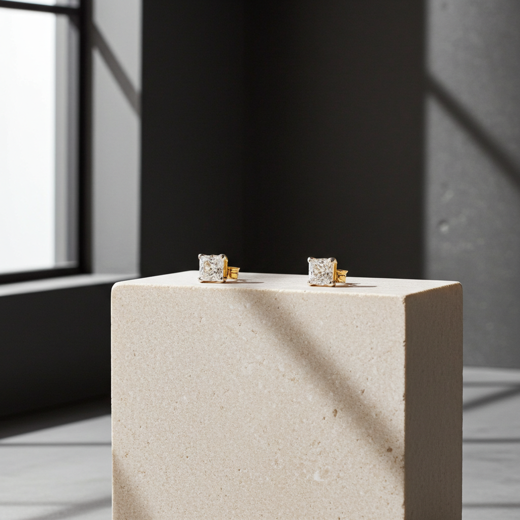 Solitaire Earring
