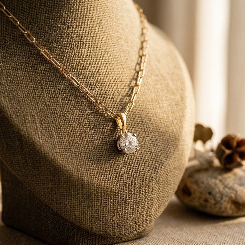 Lab Grown Diamond Necklace
