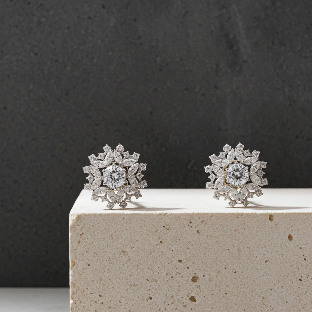 Lab Grown Diamond Earring
