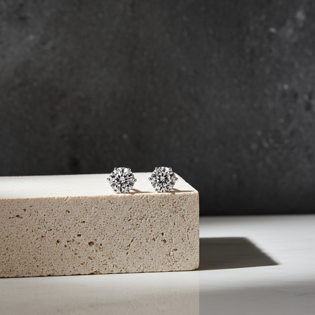 Solitaire Earring