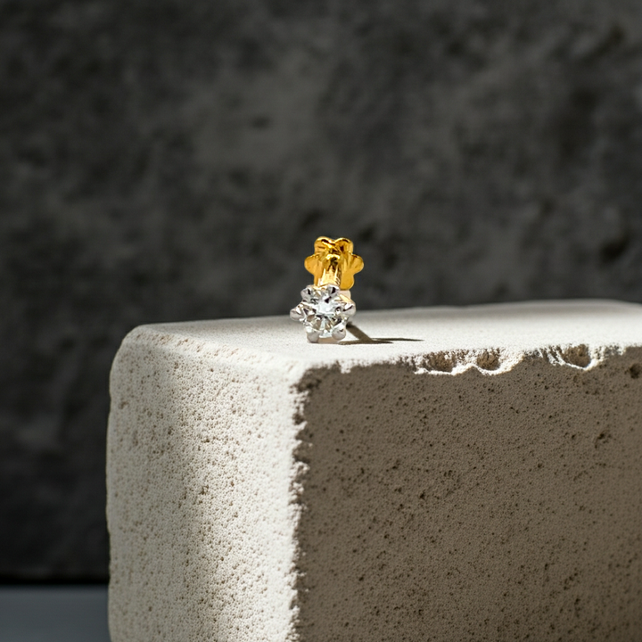 Lab Grown Diamond Nosepin