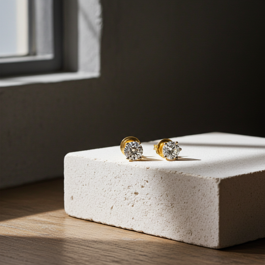 Solitaire Earring
