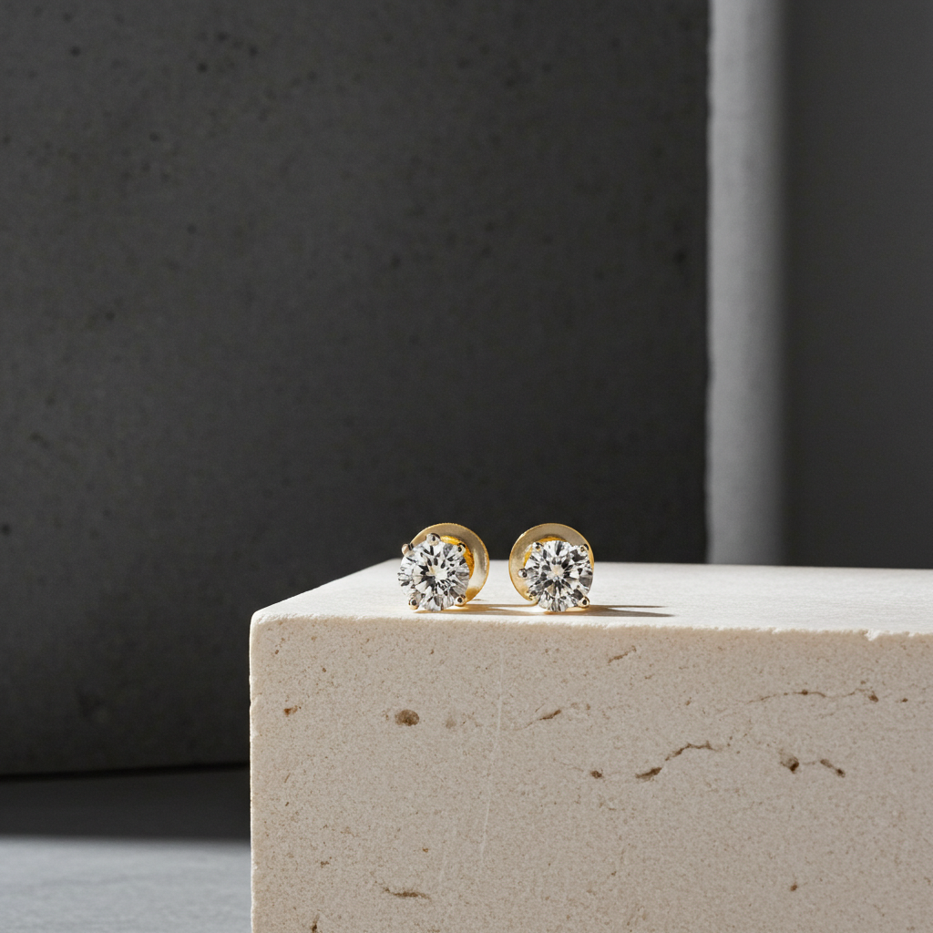 Solitaire Earring