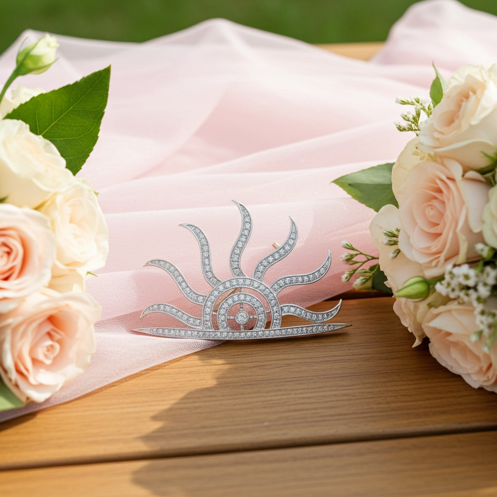 Sun Brooch