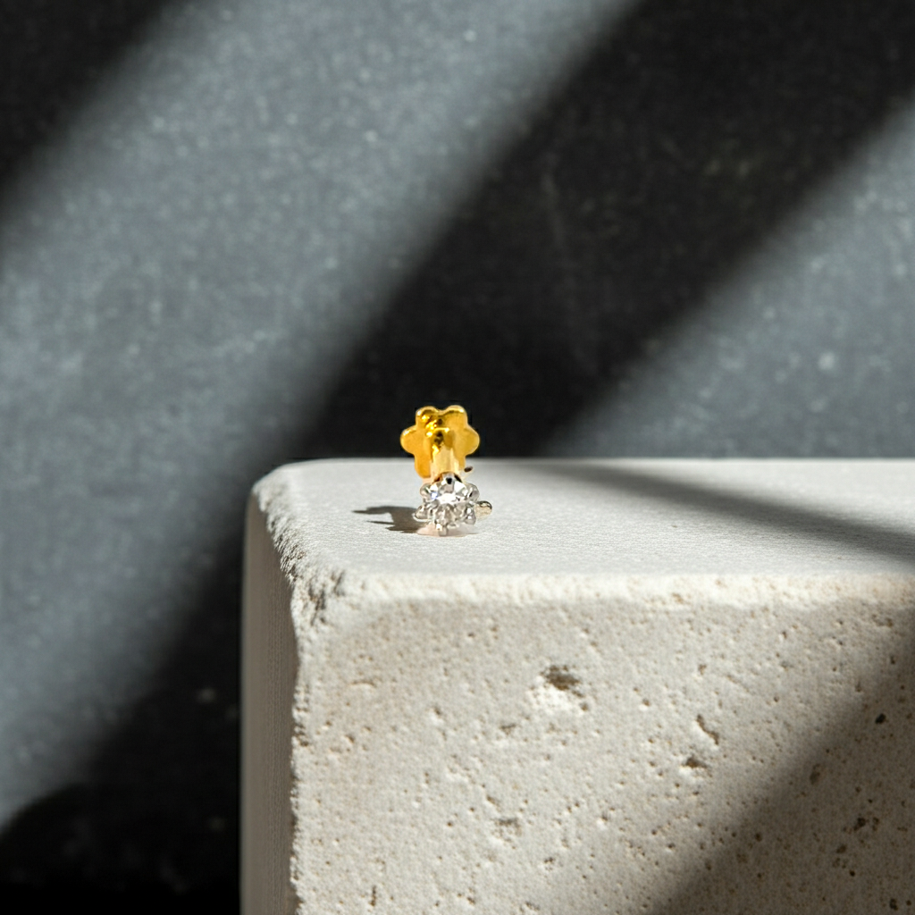 Lab Grown Diamond Nosepin