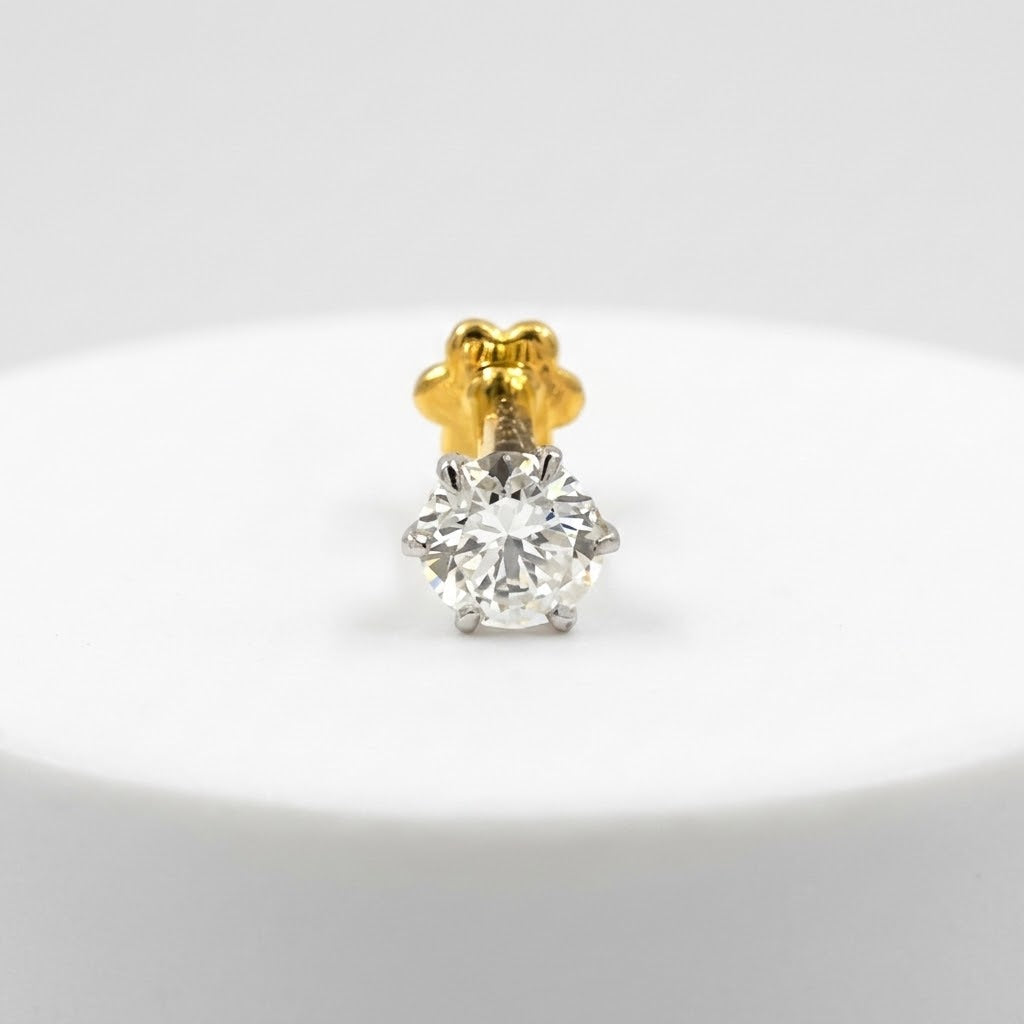 Lab Grown Diamond Nosepin