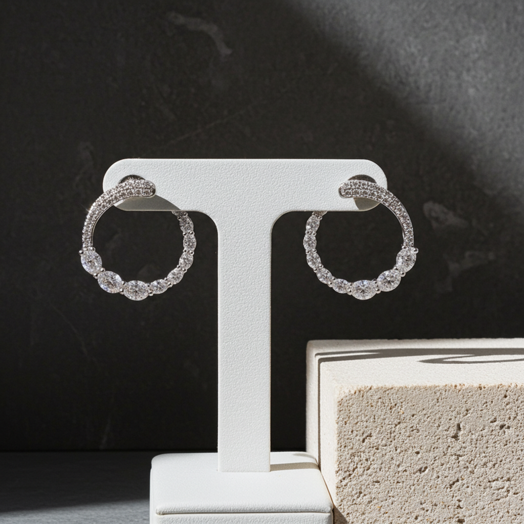 Lab Grown Diamond Earring