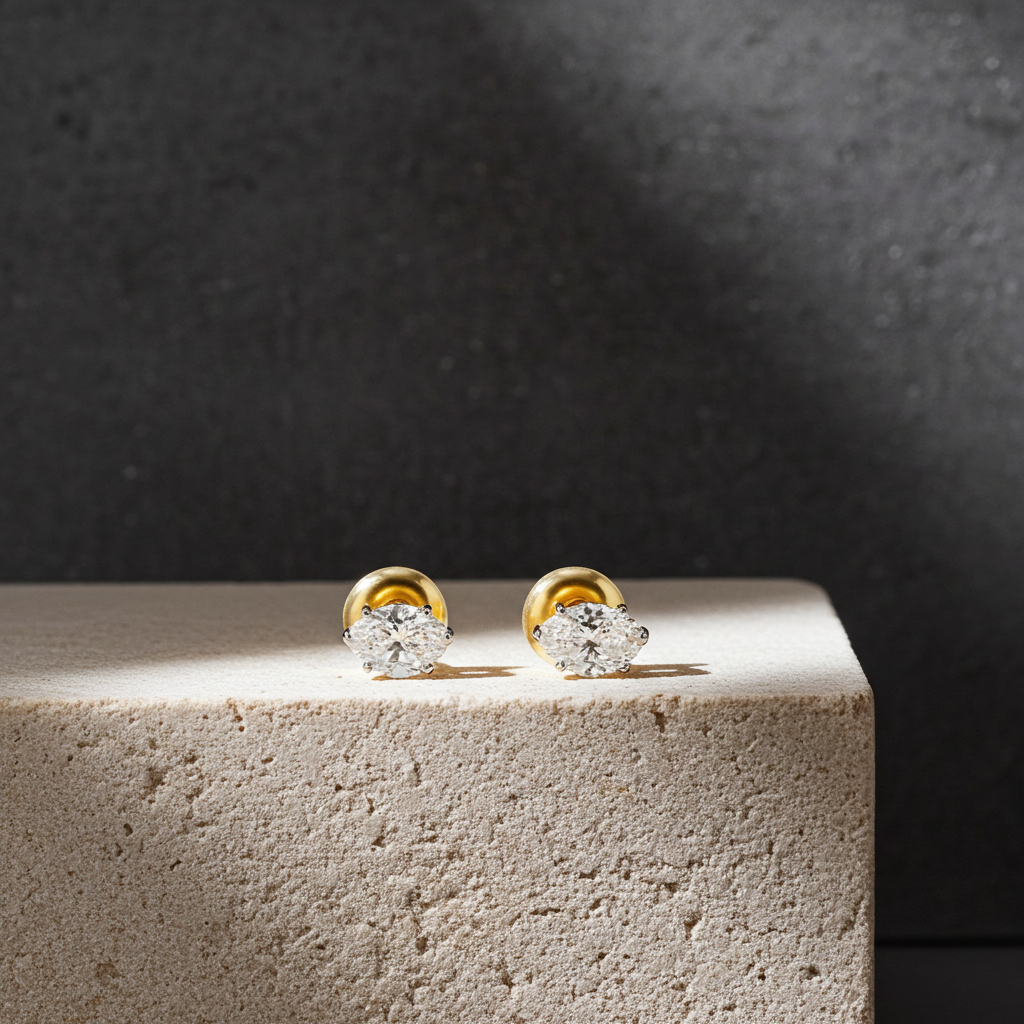 Solitaire Earring