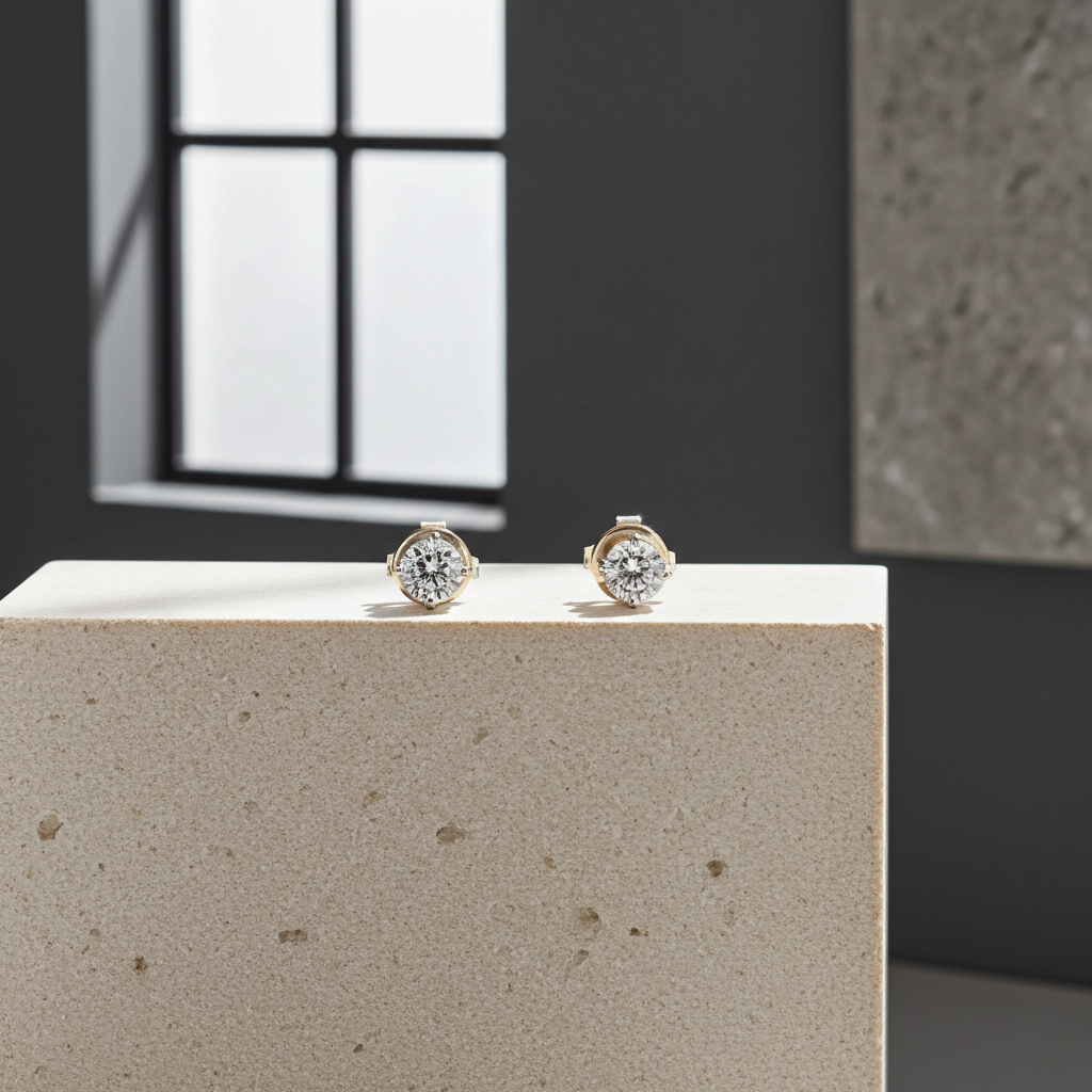 Solitaire Earring