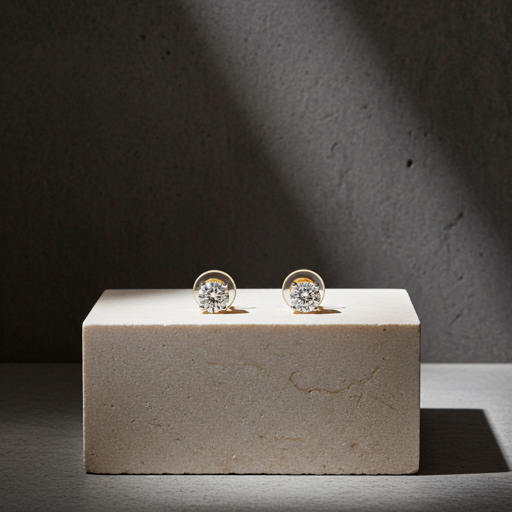Solitaire Earring