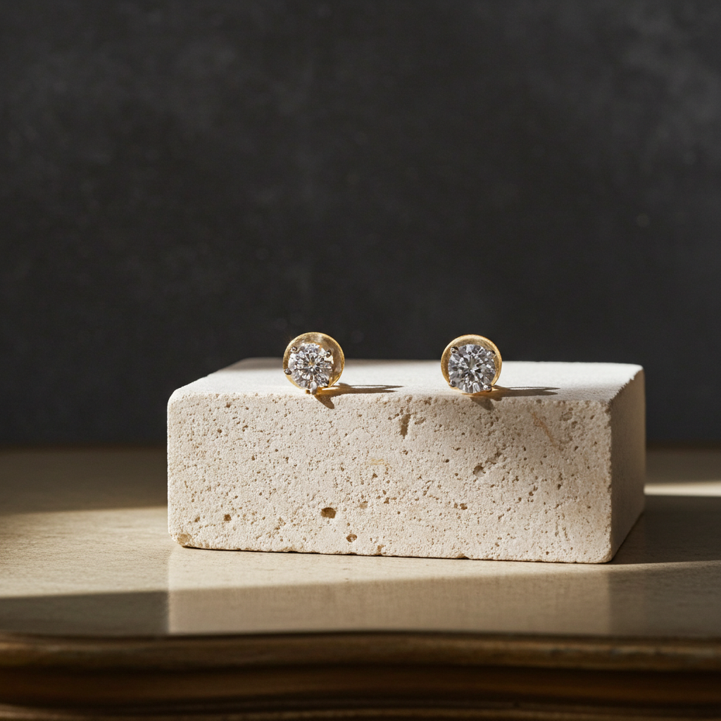 Solitaire Earring