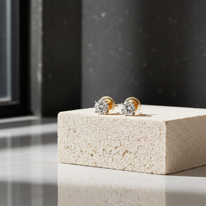 Solitaire Earring