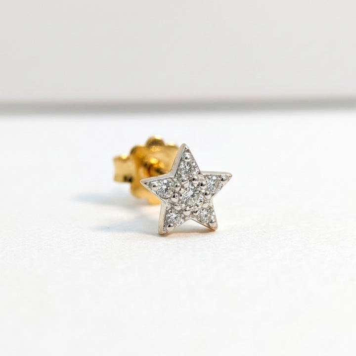 Lab Grown Diamond Nosepin