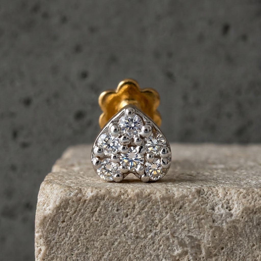 Lab Grown Diamond Nosepin