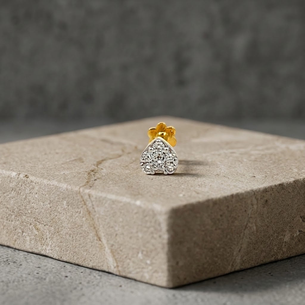 Lab Grown Diamond Nosepin