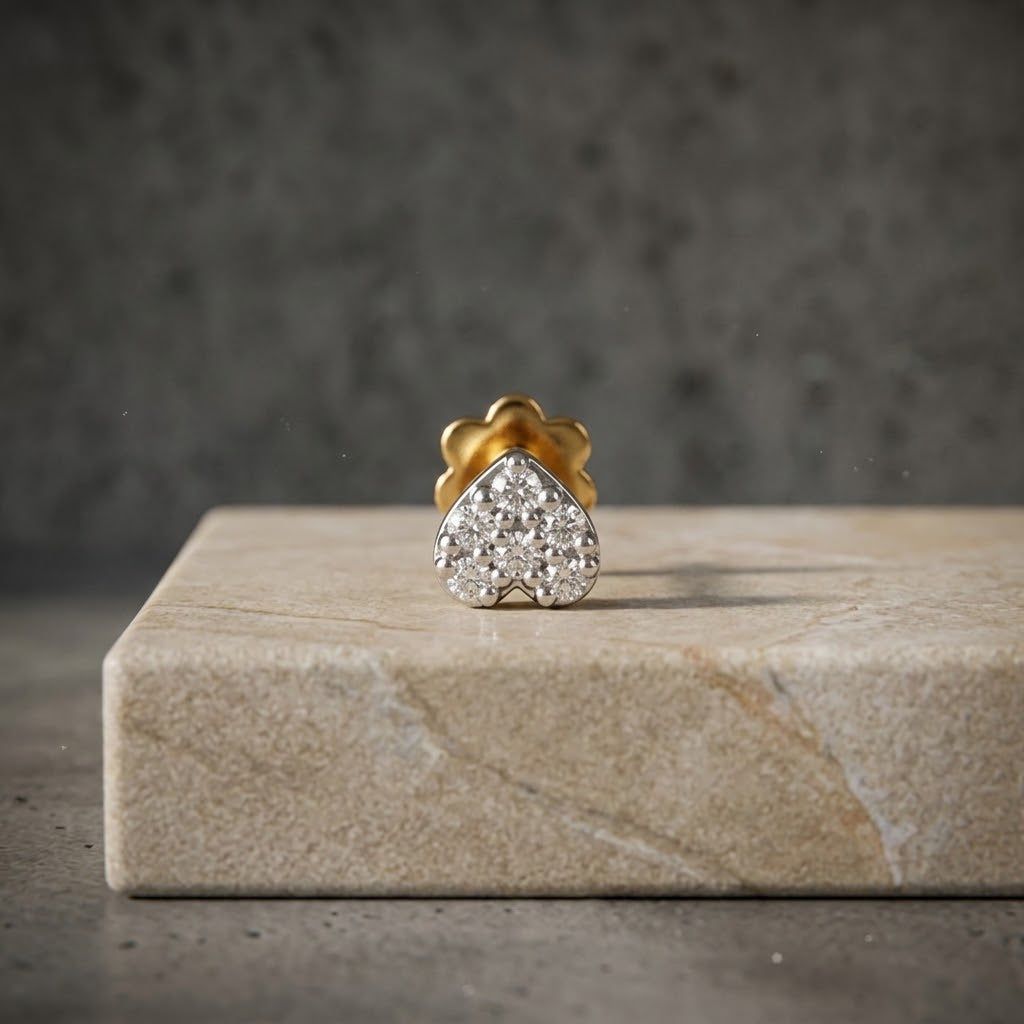 Lab Grown Diamond Nosepin