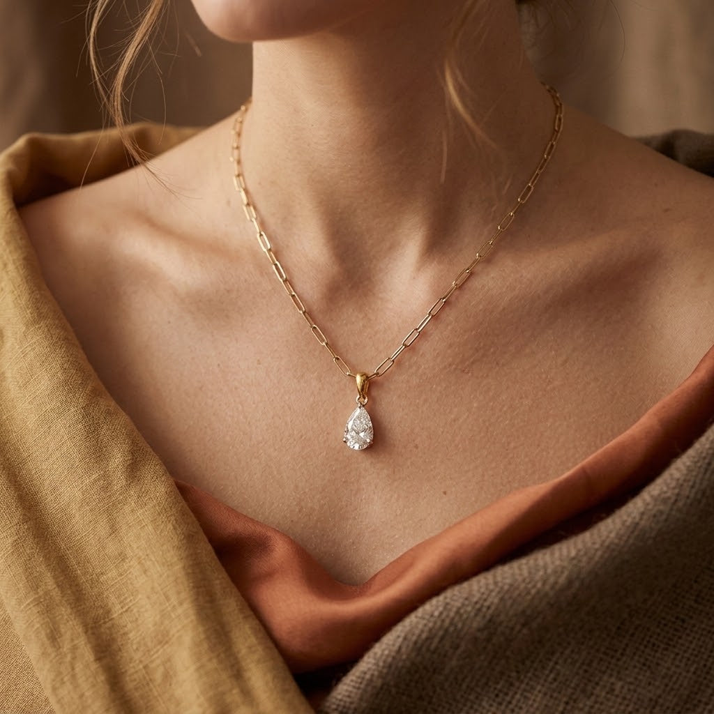 Lab Grown Diamond Necklace