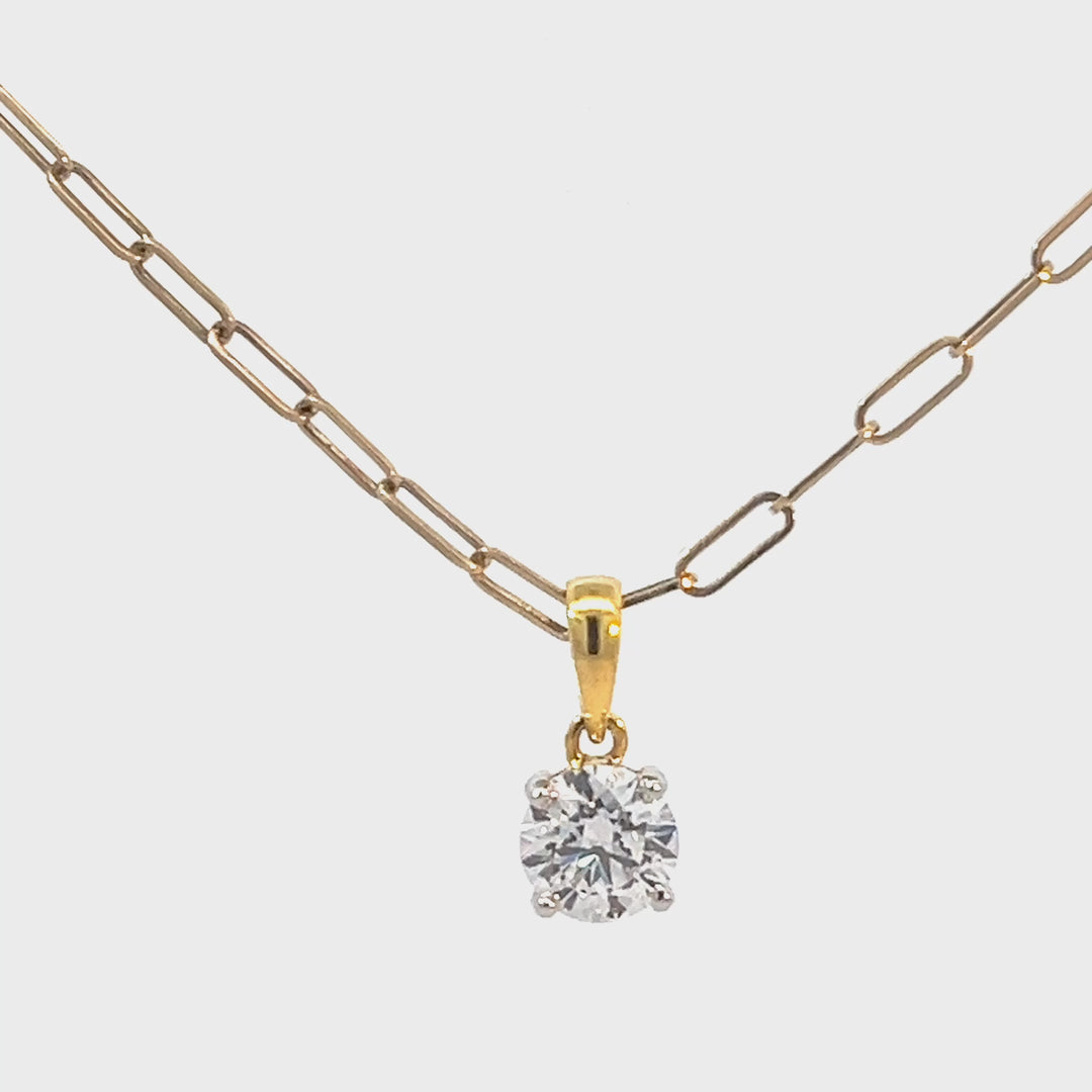 Lab Grown Diamond Necklace