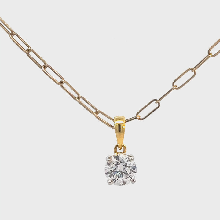Lab Grown Diamond Necklace