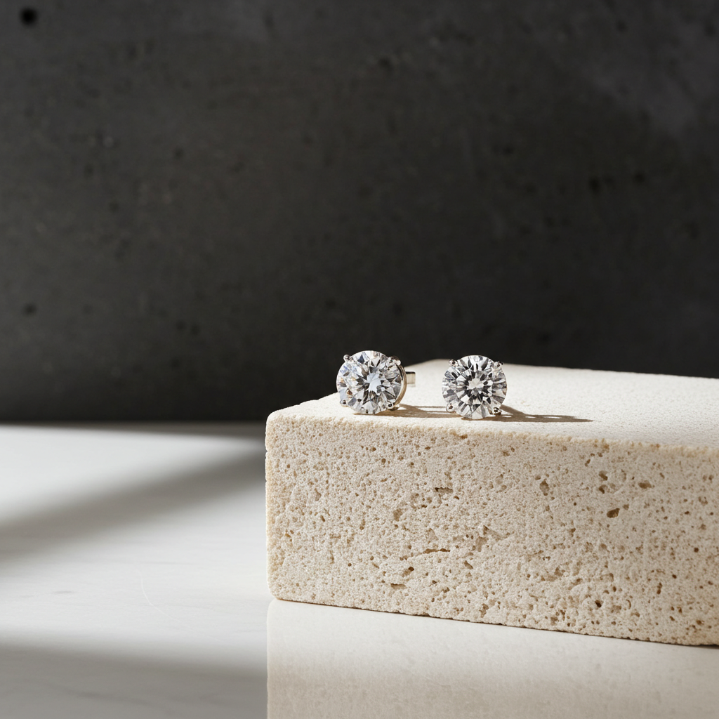 Solitaire Earring