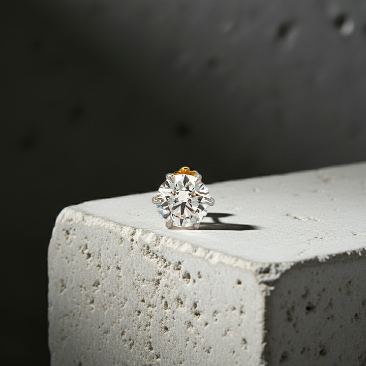 Lab Grown Diamond Nosepin