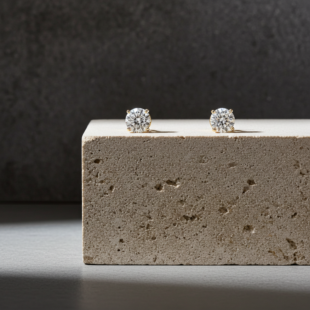 Solitaire Earring