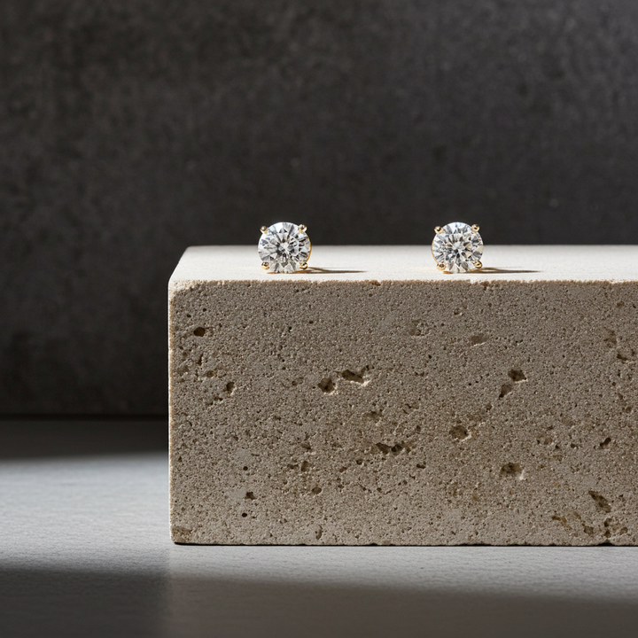 Solitaire Earring
