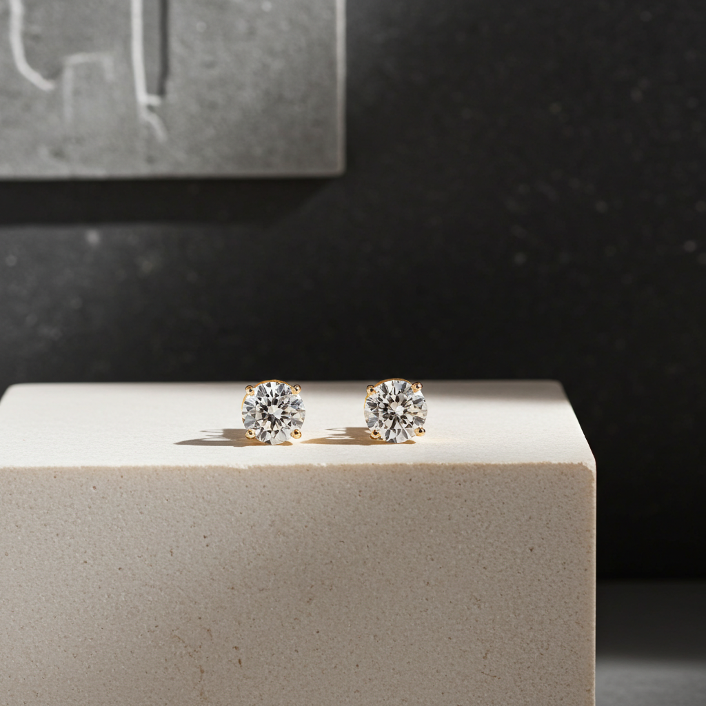 Solitaire Earring
