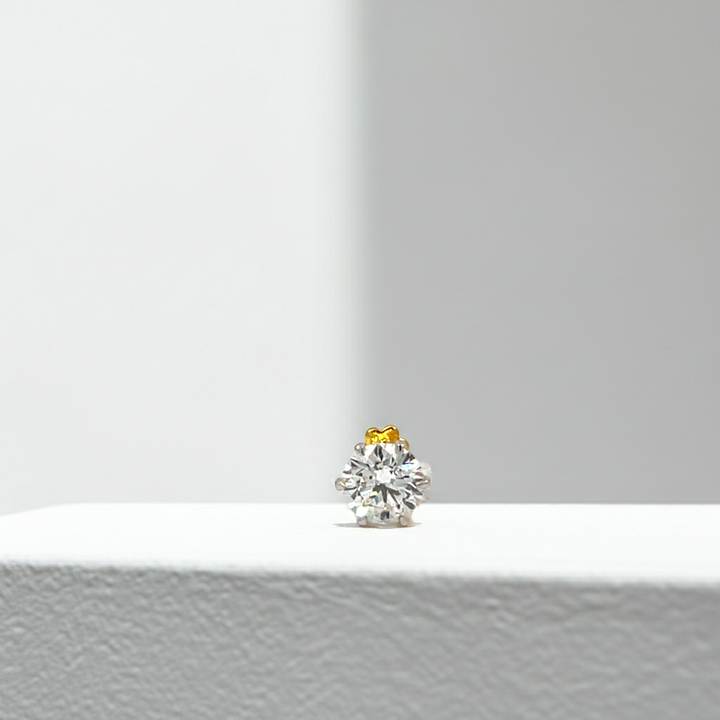 Lab Grown Diamond Nosepin